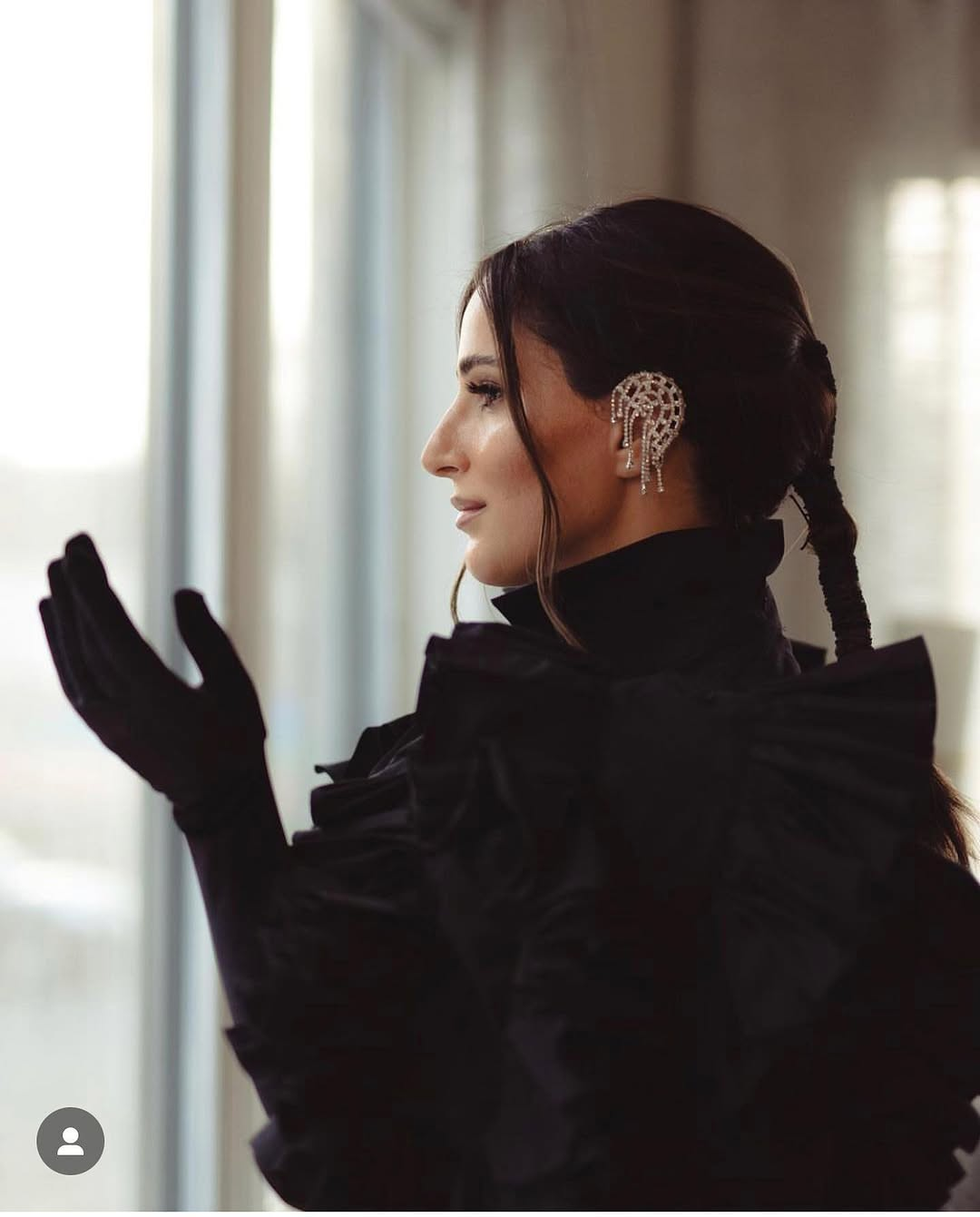 Colure Beauty soft glam Makeup look with pink floral dress.